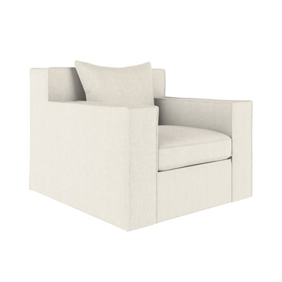 Mulberry Chair - Alabaster Box Weave Linen