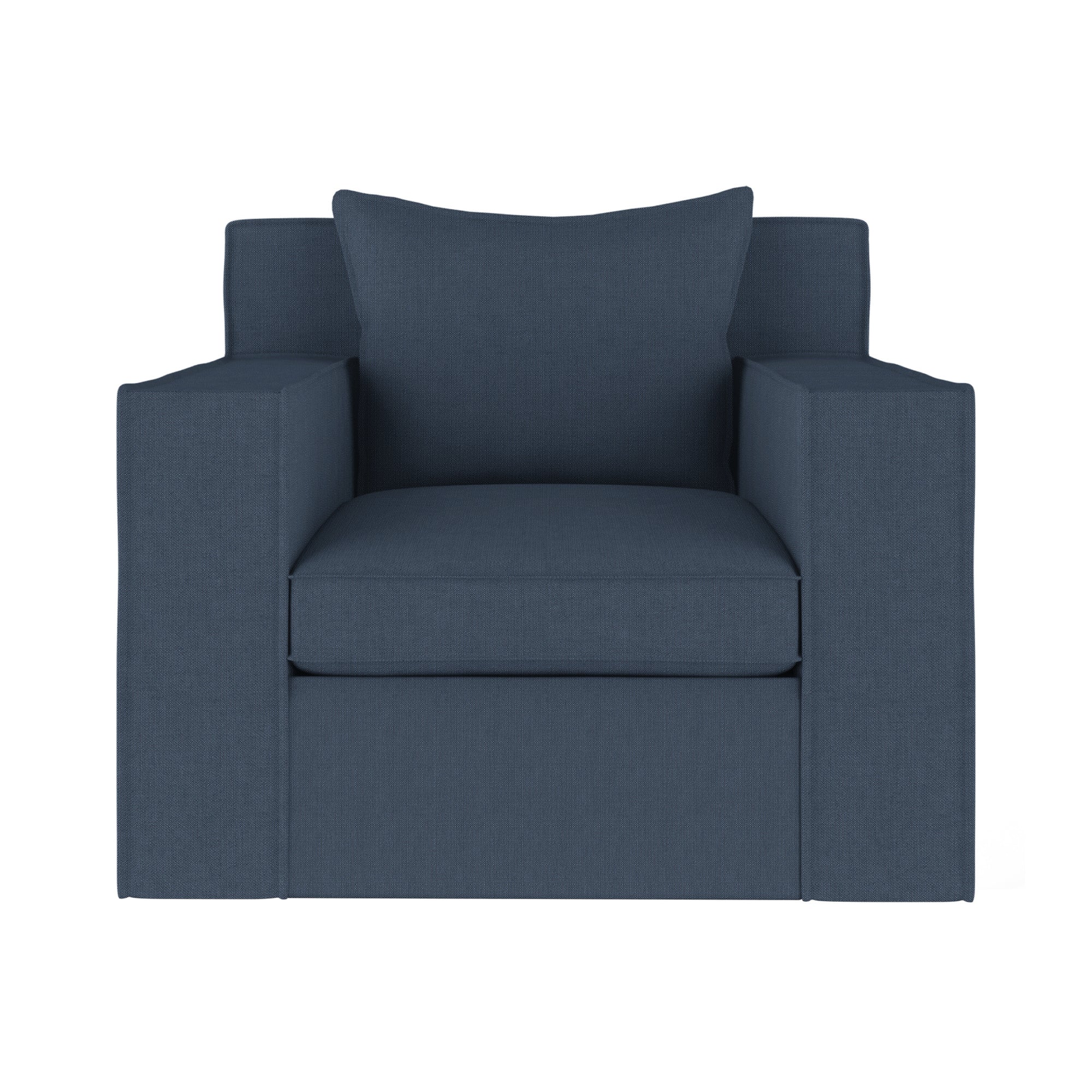 Mulberry Chair - Bluebell Box Weave Linen