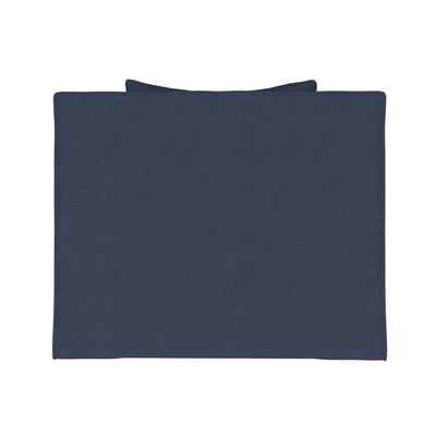 Mulberry Chair - Blue Print Box Weave Linen