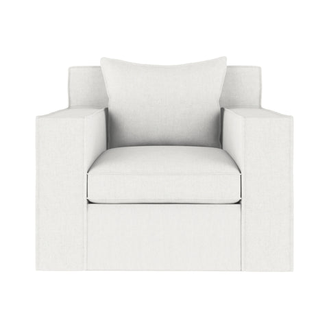 Mulberry Chair - Blanc Box Weave Linen