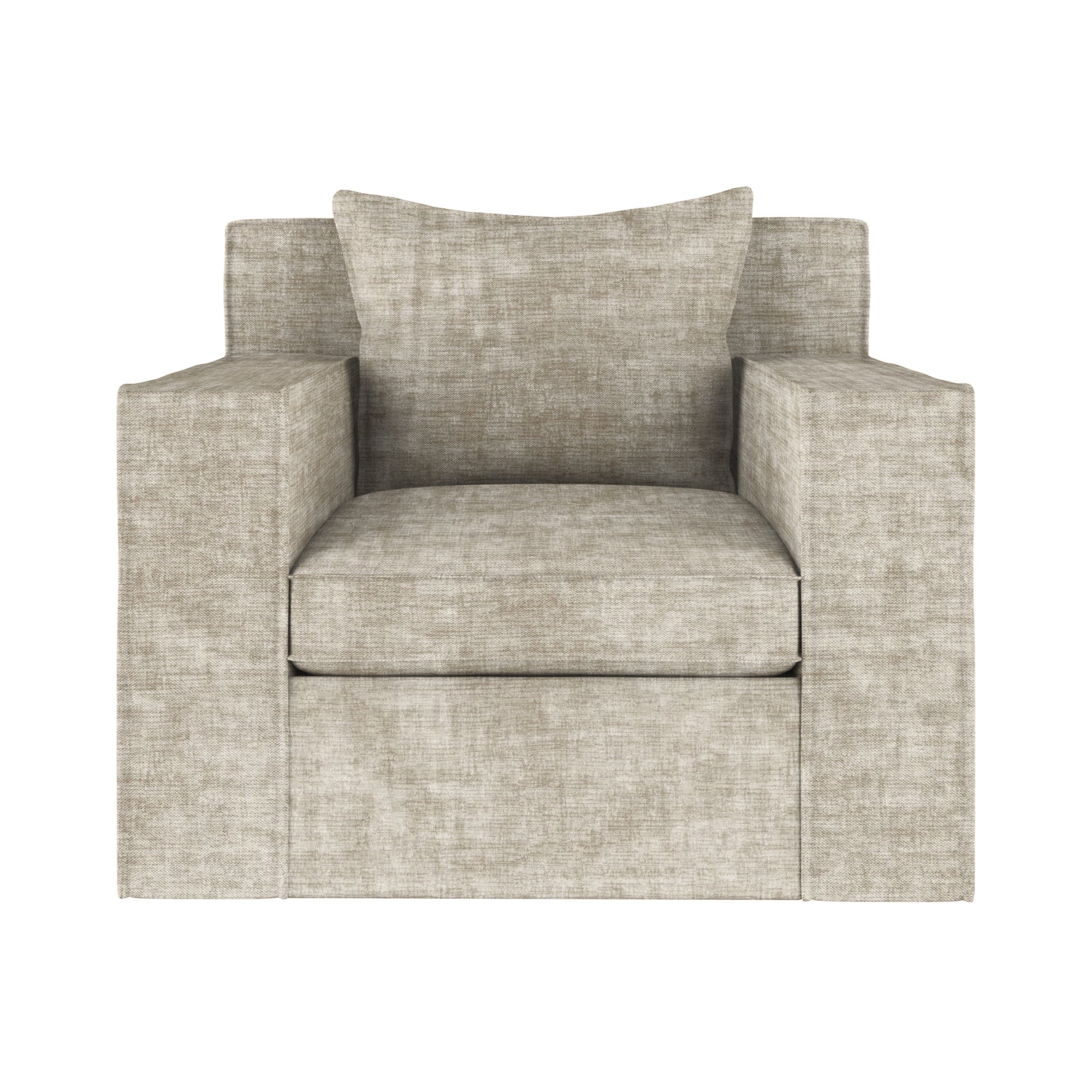 Mulberry Chair - Oyster Crushed Velvet