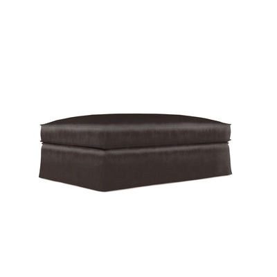 Mulberry Ottoman - Chocolate Vintage Leather