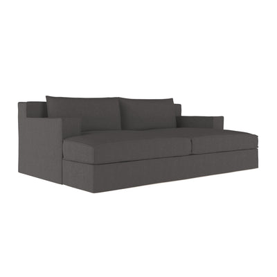 Mulberry Daybed - Graphite Box Weave Linen