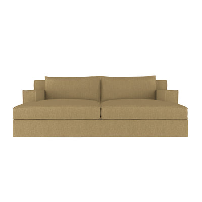 Mulberry Daybed - Marzipan Box Weave Linen