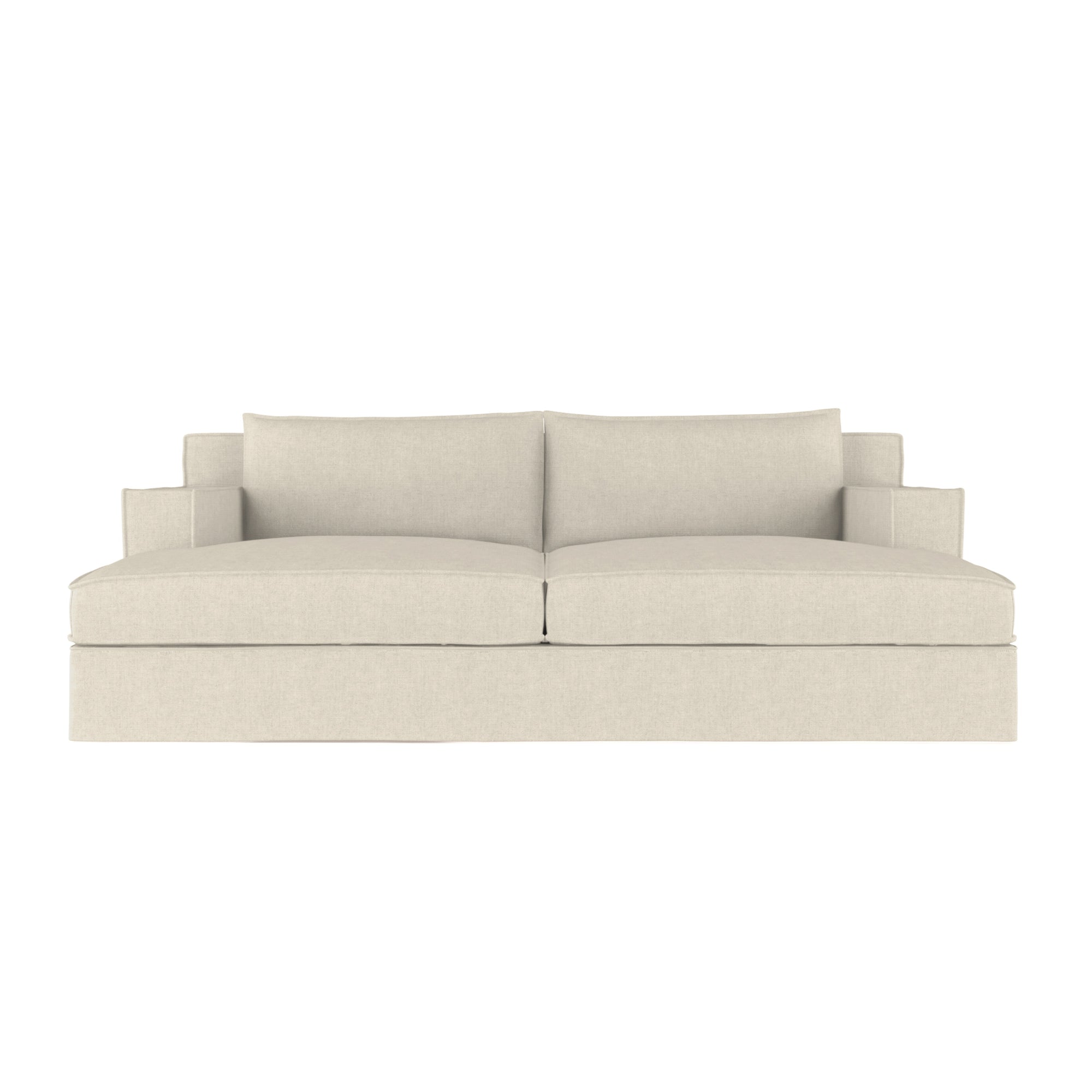 Mulberry Daybed - Oyster Box Weave Linen