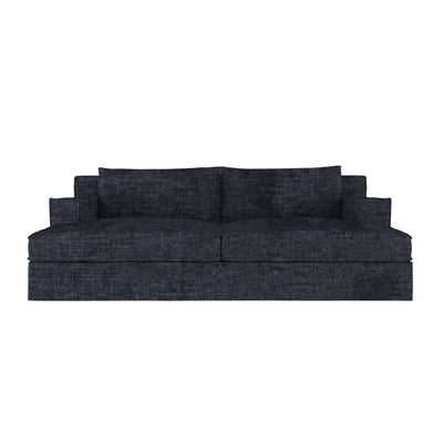 Mulberry Daybed - Blue Print Crushed Velvet