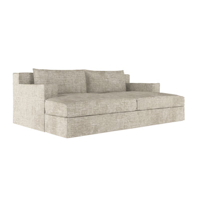 Mulberry Daybed - Oyster Crushed Velvet