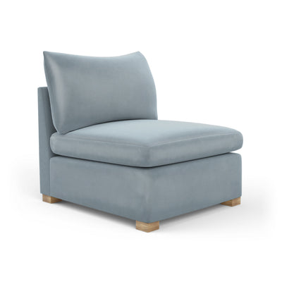 Evans Armless Chair - Haze Vintage Leather