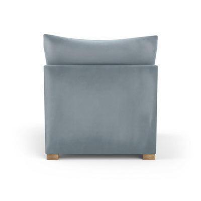 Evans Armless Chair - Haze Vintage Leather
