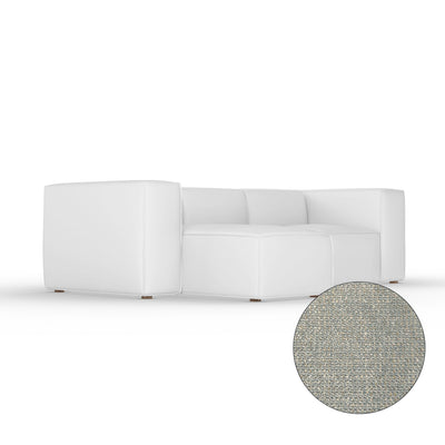 Varick Left-Chaise Sectional - Haze Basketweave