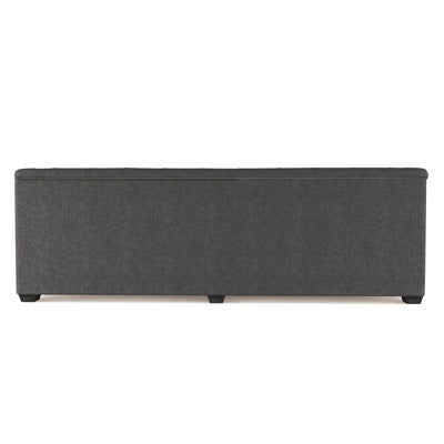 Hudson Sofa - Graphite Plush Velvet