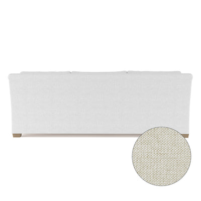 Thompson Sofa - Alabaster Pebble Weave Linen