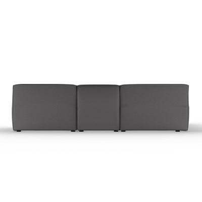 Varick 5-Piece Corner Sectional - Graphite Plush Velvet