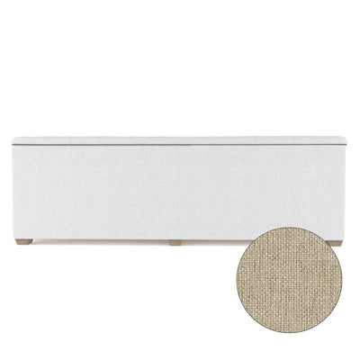 Hudson Sofa - Oyster Pebble Weave Linen