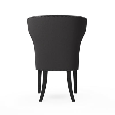 Nina Dining Chair - Graphite Plush Velvet