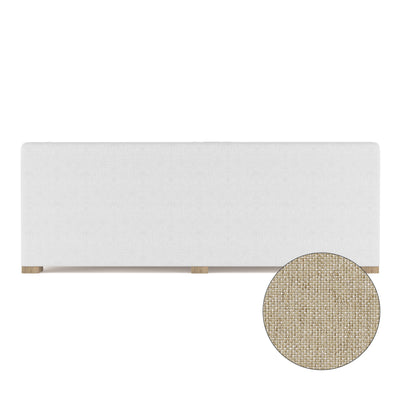 Crosby Daybed - Oyster Pebble Weave Linen