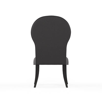 Caitlyn Dining Chair - Graphite Plush Velvet