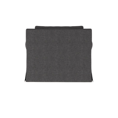 Ludlow Chaise - Graphite Plush Velvet
