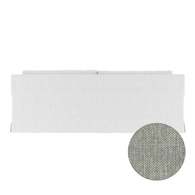 Ludlow Daybed - Haze Pebble Weave Linen