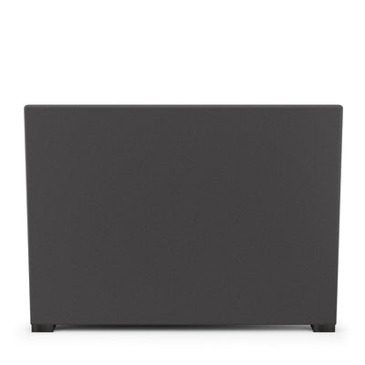 Sloan Panel Bed - Graphite Plush Velvet