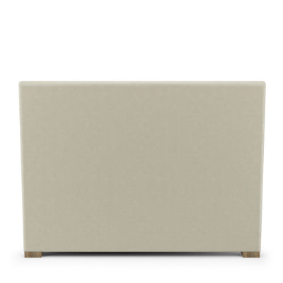 Sloan Panel Bed - Alabaster Vintage Leather