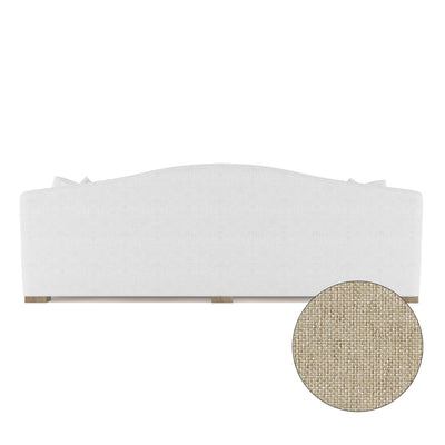 Horatio Daybed - Oyster Pebble Weave Linen