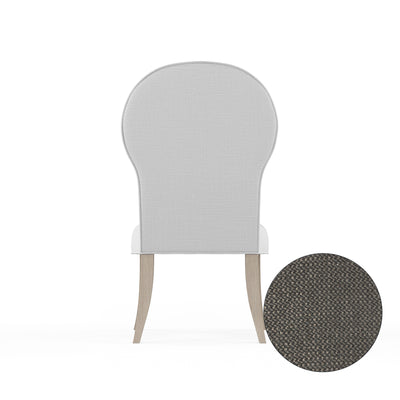 Caitlyn Dining Chair - Graphite Basketweave