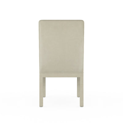 Aleksandar Dining Chair - Alabaster Vintage Leather