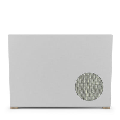 Sloan Panel Bed - Haze Pebble Weave Linen
