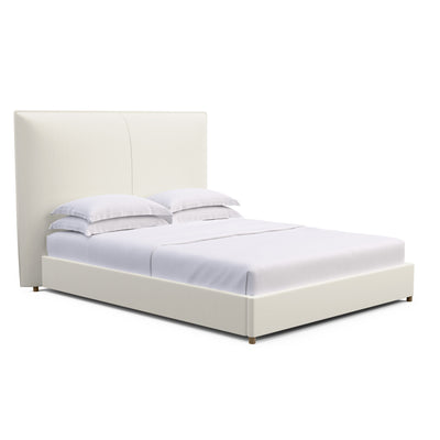 Mansfield Panel Bed - Alabaster Box Weave Linen