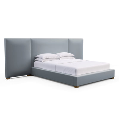 Prospect Extended Panel Bed - Haze Plush Velvet