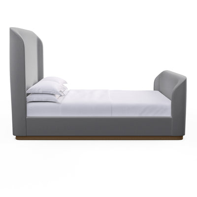 Barrow Shelter Bed - Pumice Plush Velvet