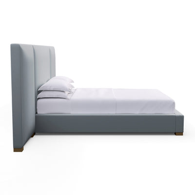 Prospect Extended Panel Bed - Haze Plush Velvet