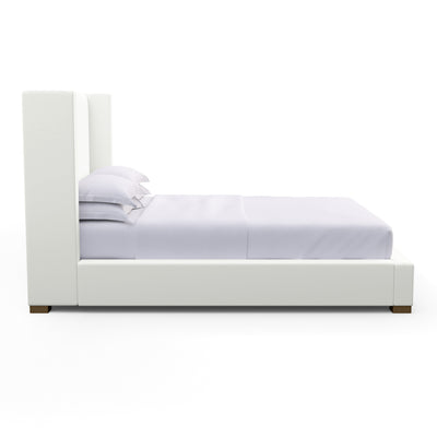 Roxborough Shelter Bed - Blanc Plush Velvet