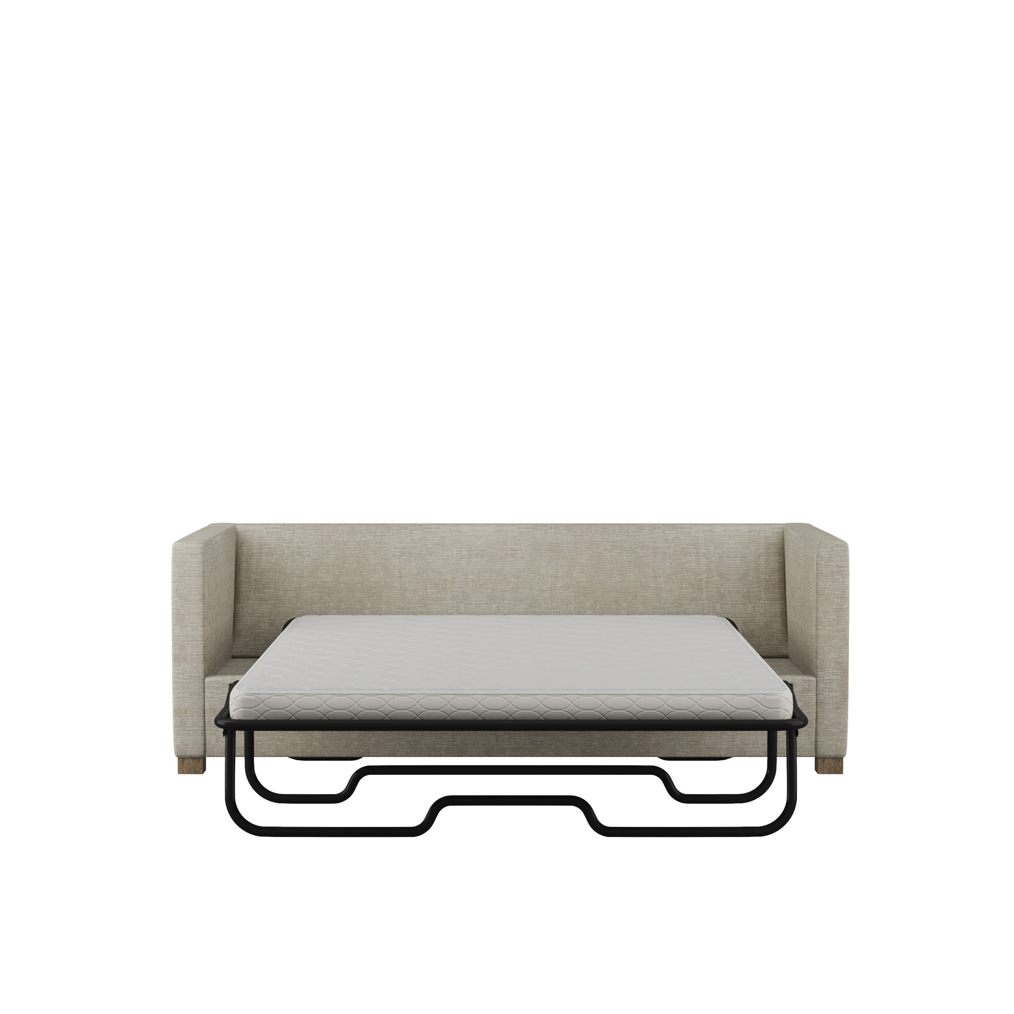 Madison Sleeper Sofa - Oyster Crushed Velvet