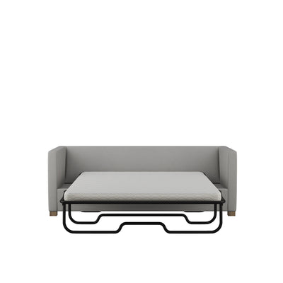 Madison Sleeper Sofa - Silver Streak Distressed Leather