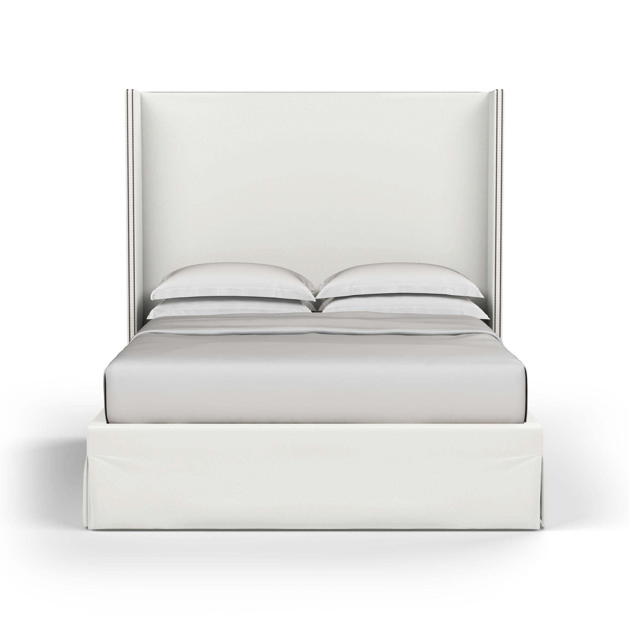 Kaiser Box Bed - Blanc Plush Velvet