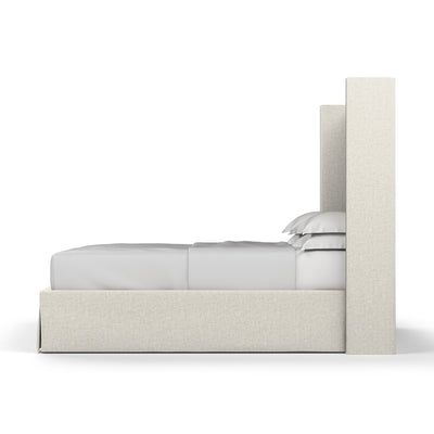 Kaiser Box Bed - Alabaster Box Weave Linen