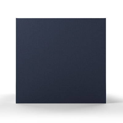 Kaiser Box Bed - Blue Print Box Weave Linen
