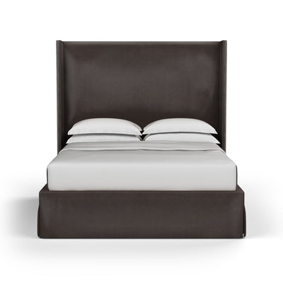 Kaiser Box Bed - Chocolate Vintage Leather