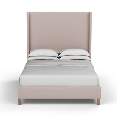 Lincoln Shelter Bed - Blush Plush Velvet