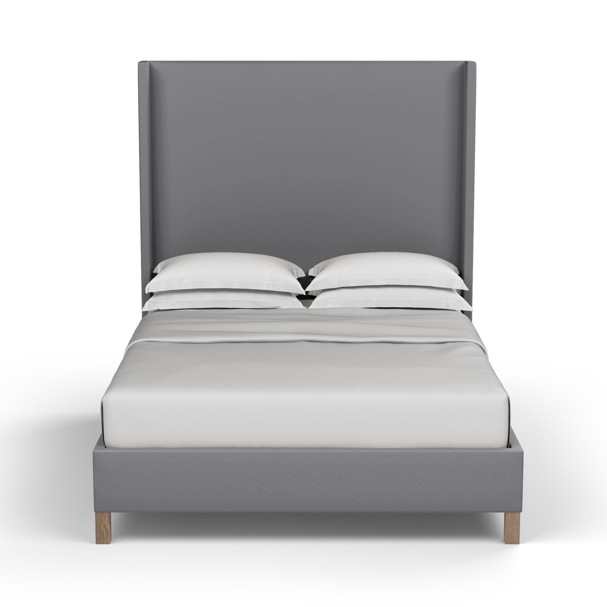 Lincoln Shelter Bed - Pumice Plush Velvet