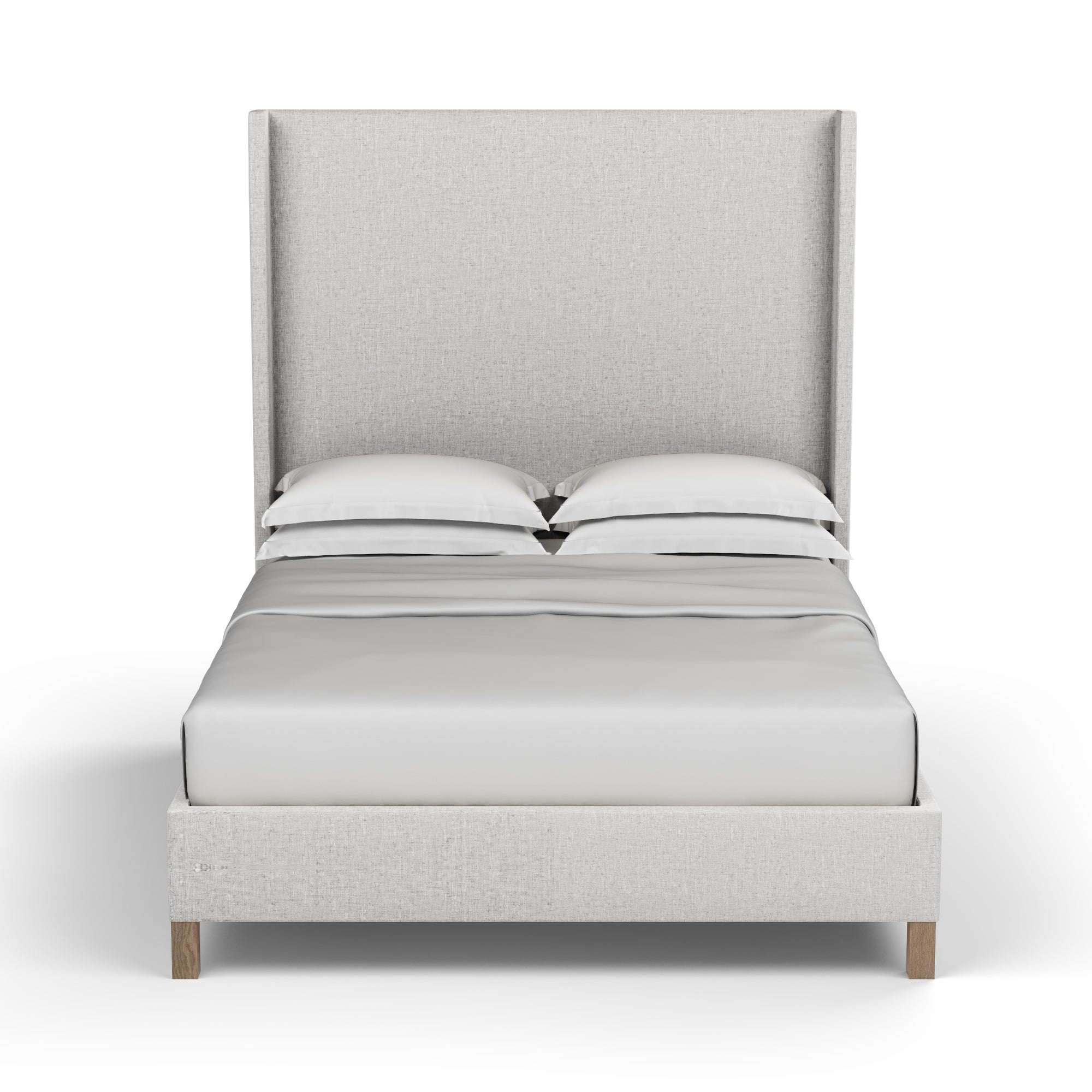 Lincoln Shelter Bed - Silver Streak Plush Velvet