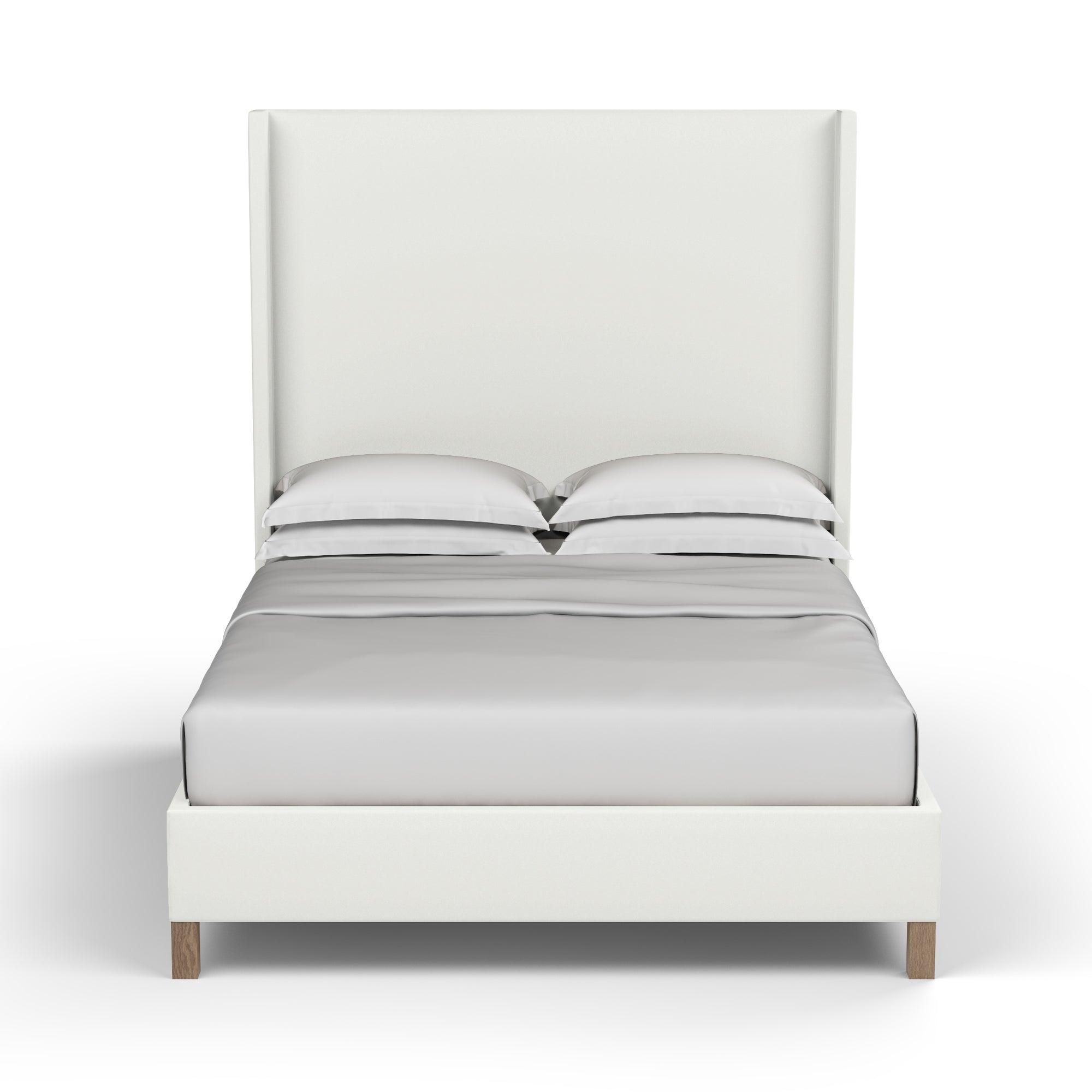 Lincoln Shelter Bed - Blanc Plush Velvet