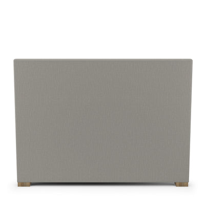 Sloan Panel Bed - Silver Streak Box Weave Linen