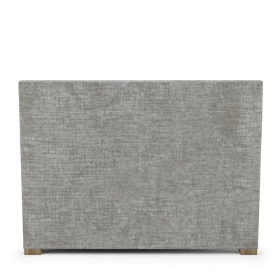 Sloan Panel Bed - Silver Streak Crushed Velvet