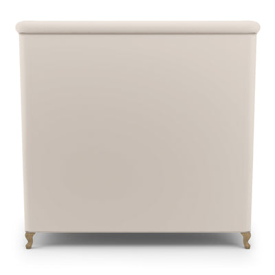 Humboldt Shelter Bed w/ Footboard - Oyster Plush Velvet