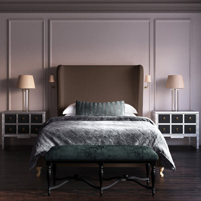 Humboldt Shelter Bed - Chocolate Vintage Leather