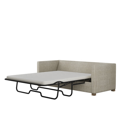 Madison Sleeper Sofa - Oyster Crushed Velvet