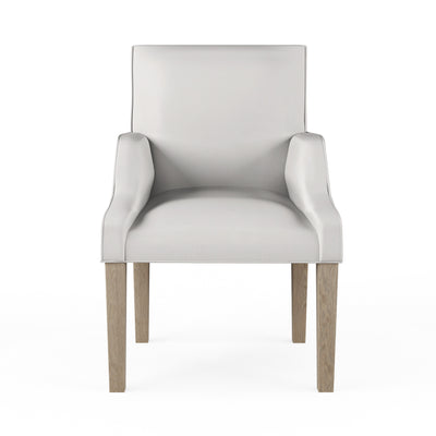Juliet Dining Chair - Silver Streak Plush Velvet